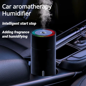 Авто освежители за въздух, мини преносим USB-пречистване на мъгла, ароматерапевтични дифузьор, овлажнител на етерични масла за автомобили, универсален