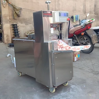Автоматична електрическа машина за замразяване на месо от неръждаема стомана, за рязане на агнешко, говеждо месо, колбаси, бекон, формоване машина за производство на люспи