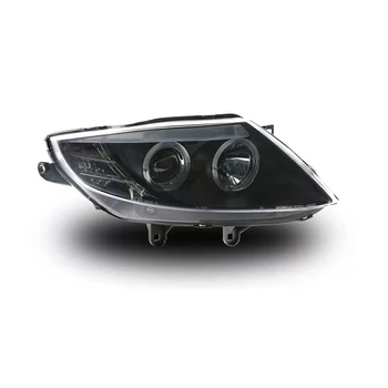 Автомобили на прожекторите е подходяща за Z4 E85 2003-2008 фарове на къси светлини с двойни лещи, angel eye фарове модификация на автомобила аксесоари