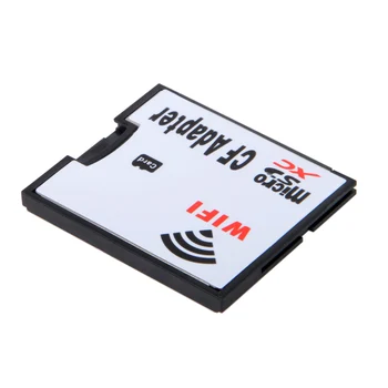 Адаптер Xiwai WIFI карта с памет TF Micro SD слот за CF комплект компактни флаш карти за цифров фотоапарат