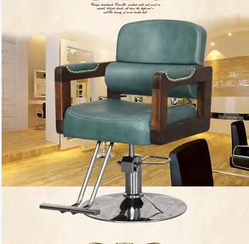 Акупресура коса стол ретро коса стол за фризьорски салон специален стол за подстригване стол за коса асансьор стол за фризьорски салон