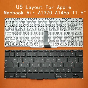 Американската подредба, нова работа на смени клавиатура за Apple Macbook Air A1370 A1465, 11,6 