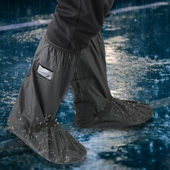 Бахилы нескользящие за многократна употреба водоустойчив мотоциклетни велосипедни дождевики, калъфи за унисекс обувки, протектори за обувки в дъждовен снежен ден