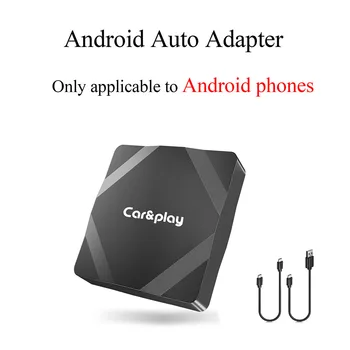 Безжичен адаптер за кола Android Auto Моментално връзка смартфон на екрана на автомобила с проста настройка на wi-fi автоматичен ключ Android