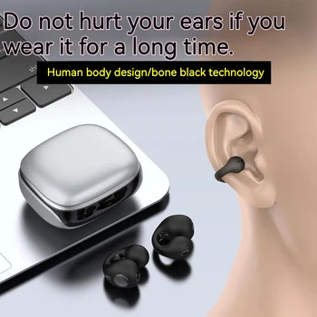Безжични Bluetooth Слушалки с Костна Проводимост TWS Слушалки Hi-Fi Стерео намаляване на шума Играта/Разговор/Музикални Слушалки Слушалки на Ухото на Куката