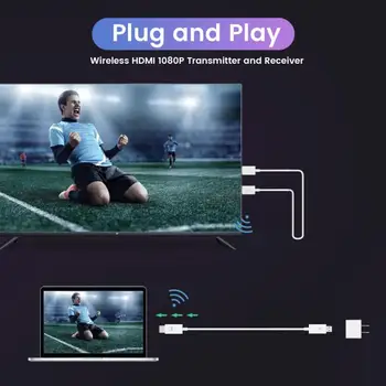 Безжично предаване на HDMI за свързване към экранному устройство с висока разделителна способност, двухточечная предаване