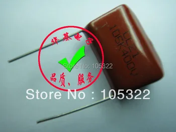 Безплатна доставка CBB конденсаторные филм кондензатори CL 105 ДО 400 В 1 uf 400 В стъпка 20 мм и 10 бр./лот