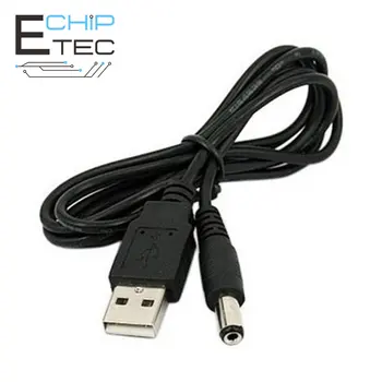 Безплатна доставка на 1 бр./8 бр. USB Порт 5 5,5*с 2.1 mm DC Барел захранващ Кабел Конектор За Малки Електронни Устройства USB удължителен кабел