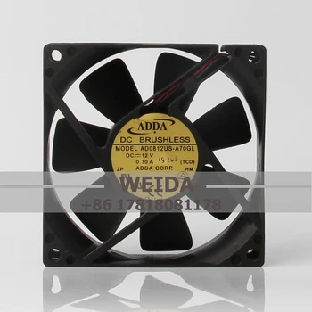 Вентилатор за охлаждане на корпуса на Центробежни Един Промишлен Оси за ADDA 24V 48V DC12V 0.30 A ЕО AC 80x80x25MM ad0812US-A70GL