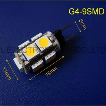 Висококачествени led лампи DC12V G4, кристален led крушка G4, полилей 12Vdc за led G4 Заменя галогенную лампа G4 безплатна доставка на 10 бр./лот