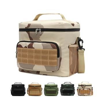 Водоустойчива чанта за изолация на храни или консервиране в студа за пътуване на открито обем 15 л, чанта за изолация и консервиране на работния обяд