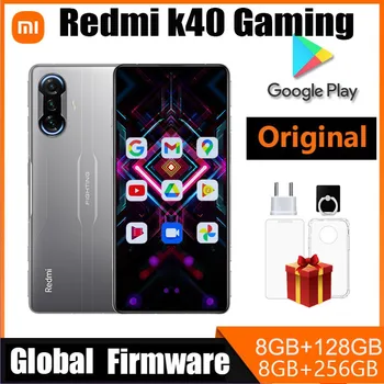 Гейм смартфон Xiaomi Redmi K40 с диагонал 128 GB, размер на екрана 1200, восьмиядерный дисплей 120 Hz, помещение 64 Mp, мобилни телефони