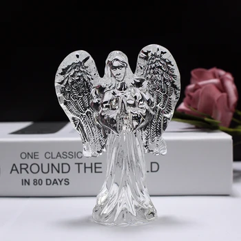 Горещ молящийся Ангел-пазител, кристални фигурки, статуетка за кръщенета, подаръци за партита