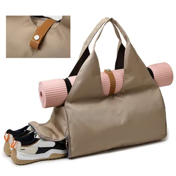 Дамски чанти за практикуване на йога, дамски аксесоари за плуване, джоб за обувки за фитнес почивен ден, госпожа багаж, чанта за пътуване