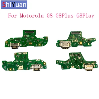 Детайли платка с вход за зареждане, гъвкав кабел за Motorola G8 G8 Plus G8 Play, работа на смени част на печатната платка USB