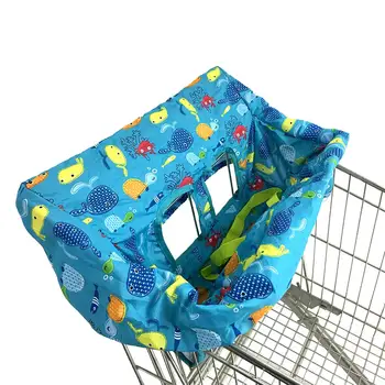 Детски възглавници за пазаруване, проста детска кошница за пазаруване в супермаркета, трапезни столове за защита на безопасни пътни възглавници