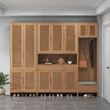 Дизайн на вертикални шкафове за обувки Голям многослоен скандинавски шкаф Скоба органайзер за обувки Спестяване на пространство Мебели Zapatero
