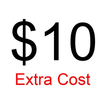 Допълнителна такса от 10 щатски долара за поръчка точки по поръчка, лещи, предписване и аксесоари за очила