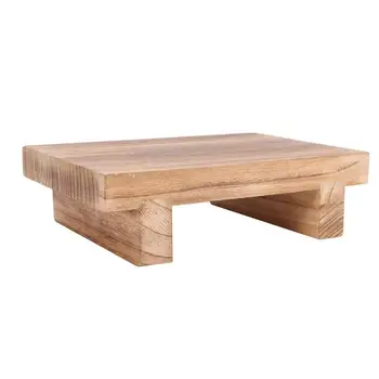 Дървена табуретка-стремянка за прикроватной нощни шкафчета, масивна дървена табуретка-стремянка за възрастни и деца, реколта декоративна единична дървена скамеечка за краката