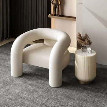 Единична разтегателен диван-фотьойл MOMO, лесно луксозно кресло за отдих на известни личности, хол, скандинавски единична стол, спалня, лесен балкон, мързелив диван