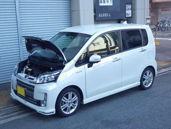 за 2013-2014 Daihatsu Move Custom LA100S Комби, Преден Капак Газова Часова Повдигаща Опора Амортисьор от Въглеродни Влакна