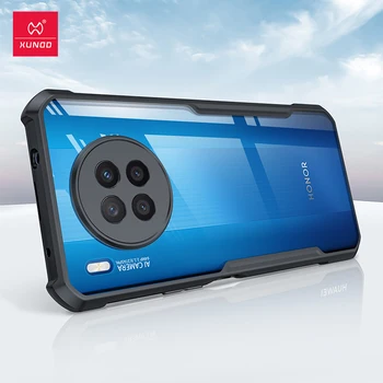 За Huawei Nova 8и калъф за носене Противоударные въздушни възглавници PC + TPU Прозрачна делото capa за Честта 50 Lite Xundd