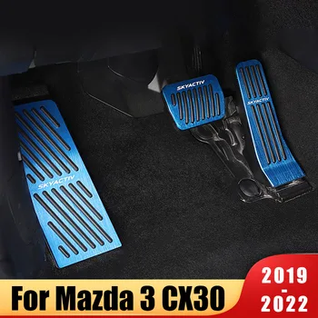 За Mazda 3 BP Axela CX-30 CX50 2019 2020 2021 2022 Авто педала на Газта, Газово Гориво Педала на Спирачката Поставка За Краката Педали Делото Аксесоари