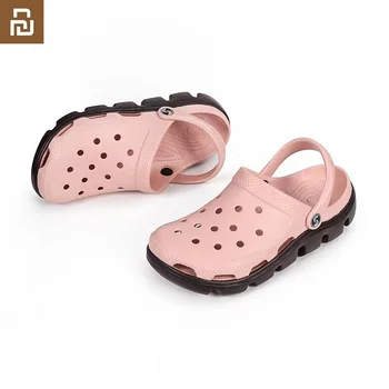 За Xiaomi Youpin Лятна мода обувки за двойки, улични плажни чехли за баня, градинска устойчива на плъзгане ежедневни обувки, сандали