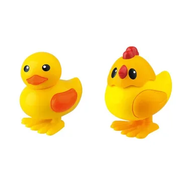 Завийте Детска играчка завийте пиле, патица във формата на животните от ABS пластмаса, която разработва забавна верижка за деца, детски играчки