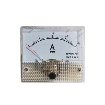 Здрава машина за висока точност на амперметър-аналогов панел, измерване на ток, измеряющий амперметър 1A-500A, директна доставка