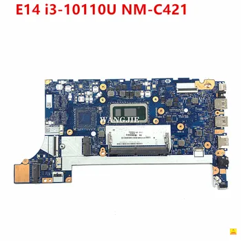 Използва се i3-10110U За Lenovo ThinkPad E14 E15 20RD 20RE E15 2 дънна Платка на лаптоп NM-C421 PN 5B20S72223 5B20S72277 100% Работа