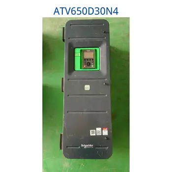 Използван честотен преобразувател 30 кВт честотен преобразувател ATV650D30N4 тестова функция не е повредена