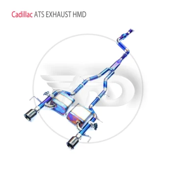 Изпълнение на система за отработените газове от титанова сплав HMD Catback за Cadillac ATS ЗА 2.0 T Електронна модификация на автомобила