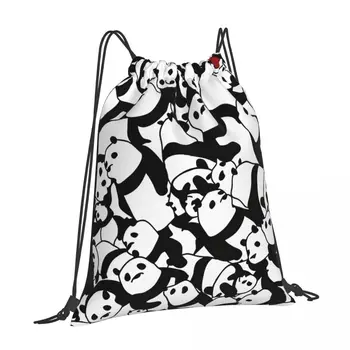 Индивидуални чанти на съвсем малък Panda 4 с раница Характеристики са Отлични за мъжки училище Къмпинг Туризъм и отдих