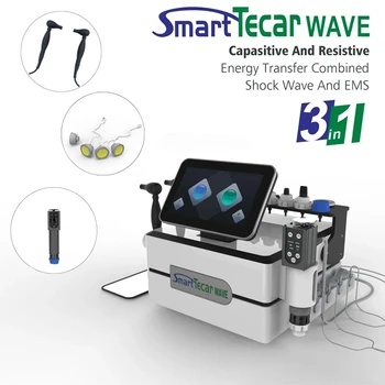 КИСНА/CET Диатермия Емкостная и резистивная предаване на енергия Tecar EMS Електрическа мускулна стимулация на ударната вълна физиотерапевтическая машина