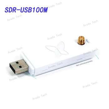 Ключ Avada Tech SDR-USB100M СПТ с SMA конектор, кабел SMA-SMA, аттенюатором кабел SMA-UFL