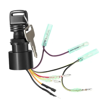 Ключа за запалване с заместител на подвесного моторни Mariner Кутия за дистанционно управление 6 кабелни конектори Замени