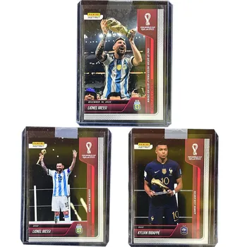 Колекция от световната Купа Панини 2022 Лимитированная картичка Лионел Меси Мбаппе Аржентина, който спечели титлата, набор от играчки за феновете на рожден ден