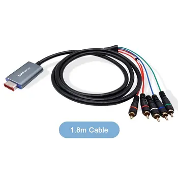 Компонентное видео 5RCA ypbpr компонент кабел за цифров AV изход GameCube NGC