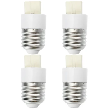 Конвертор светлина E14 E27 Алуминиев държач на крушката Адаптер за лампи Спирални ленти за полилея
