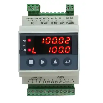 Контролер претегляне на тензодатчика с аналогов изход 4-20 мА, led модул за цифрово предаване