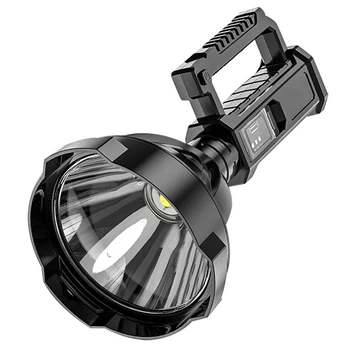 Лампа външен led преносим притежателя на фенерчето лампа мощна водоустойчив USB акумулаторна прожектор от силната светлина