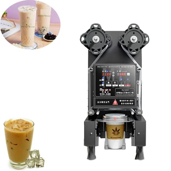 Машина за приготвяне на чай мехур машина за запечатване на чаша уплотнителя чаша полноавтоматическая за 9/9.5/8.8 PP/PE/Хартиена чаша чай мляко машина за чай Boba