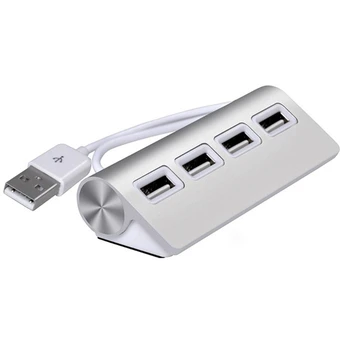 Мини-многопортовый хъб USB 2.0, адаптер-USB сплитер, 4 порта, високоскоростен R2LB