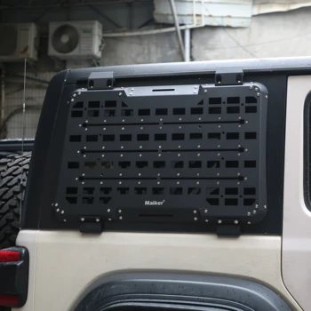 Многофункционална лента за разширяване на страничните прозорци Maiker 4x4 Offroad за Jeep wrangler JL 18+, аксесоари за производство на