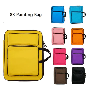 Многофункционална Чанта За Рисуване 8K Комплект За Рисуване Пътна Чанта за Скици Инструменти За Рисуване, Платно Художествени Аксесоари за Художника