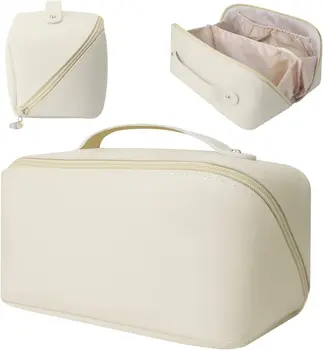 Многофункционална чанта за тоалетни принадлежности, дамски косметичка голям капацитет, удобна пътна чанта за измиване, козметична чанта за съхранение