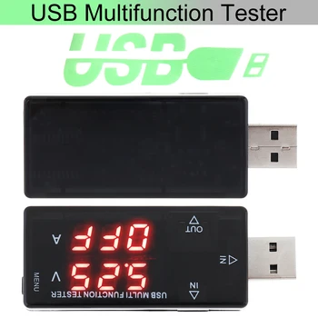 Мобилен тест на мощността на Професионален интелектуален USB2.0 напрежение, амперметър, детектор тестер за капацитет на батерията