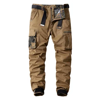 Мъжки панталони, военни туристически панталони, тактически панталони, dr. памучни панталони, мъжки и дълги панталони с много джобове, модната марка, нов