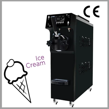 Най-ниската цена 12л/Ч. производство на мини настолен настолен апарат за приготвяне на мек сладолед с един вкус безплатна доставка